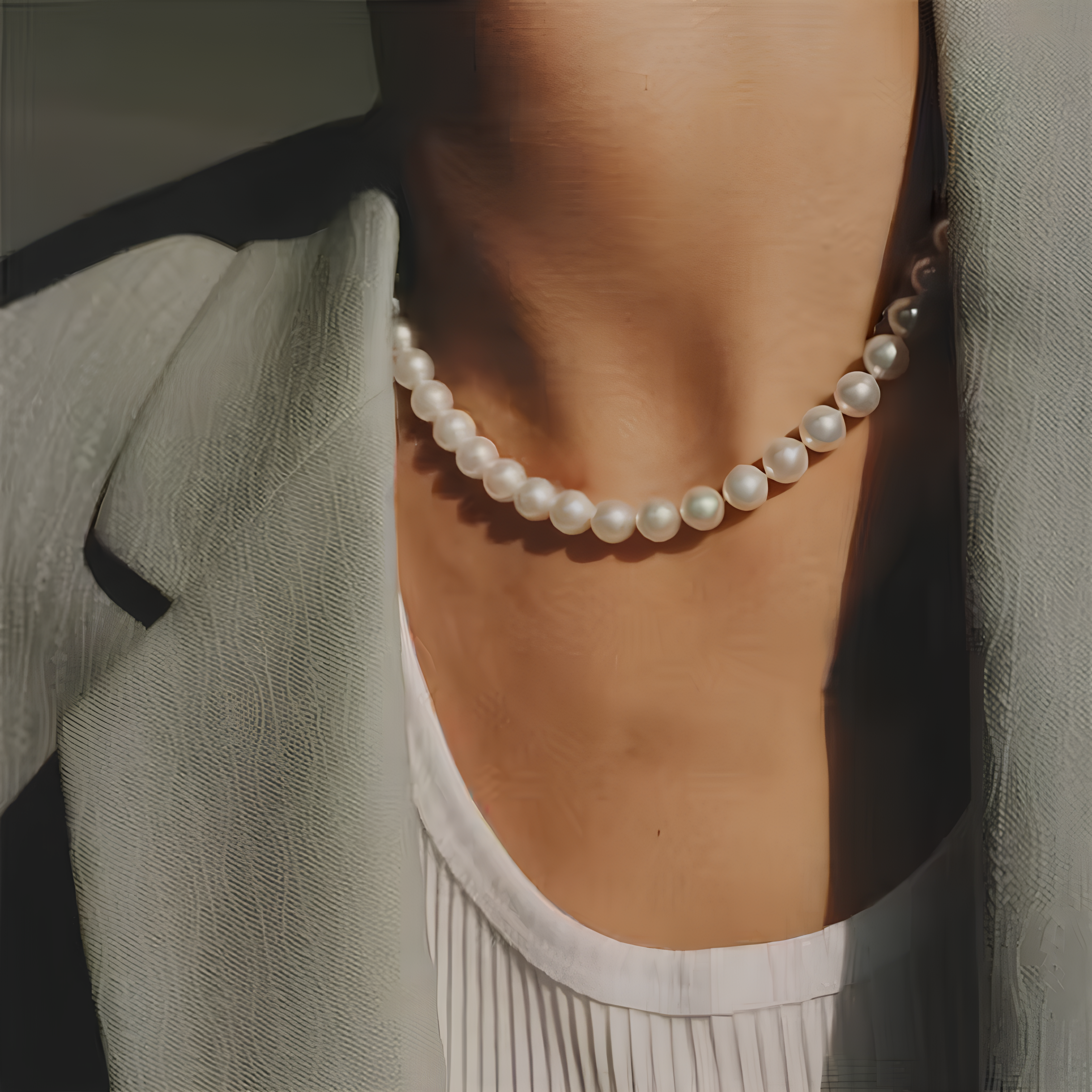 Classic Pearl Necklace