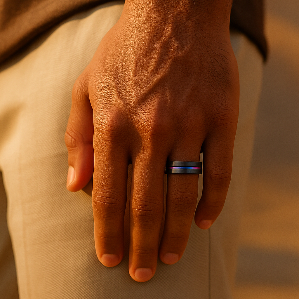 Courage Tungsten Ring