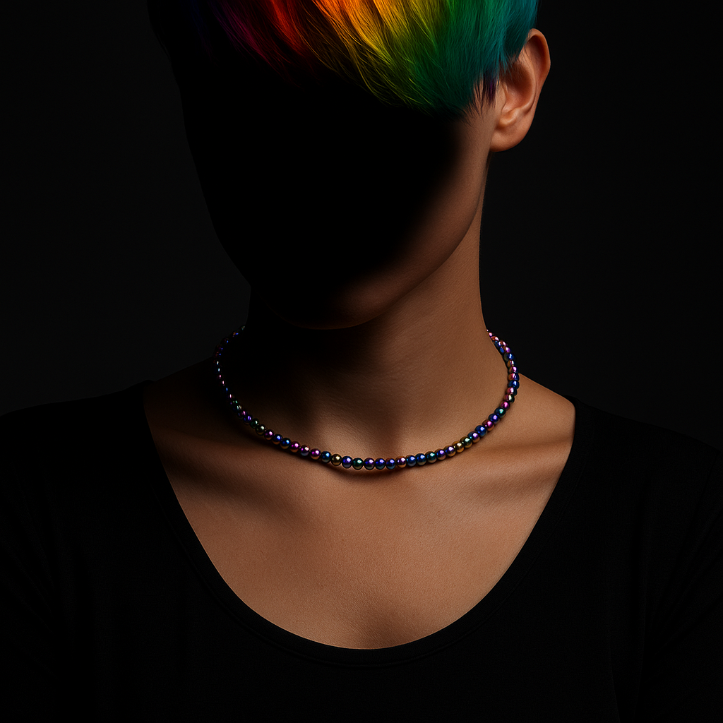 Pride Bead Choker