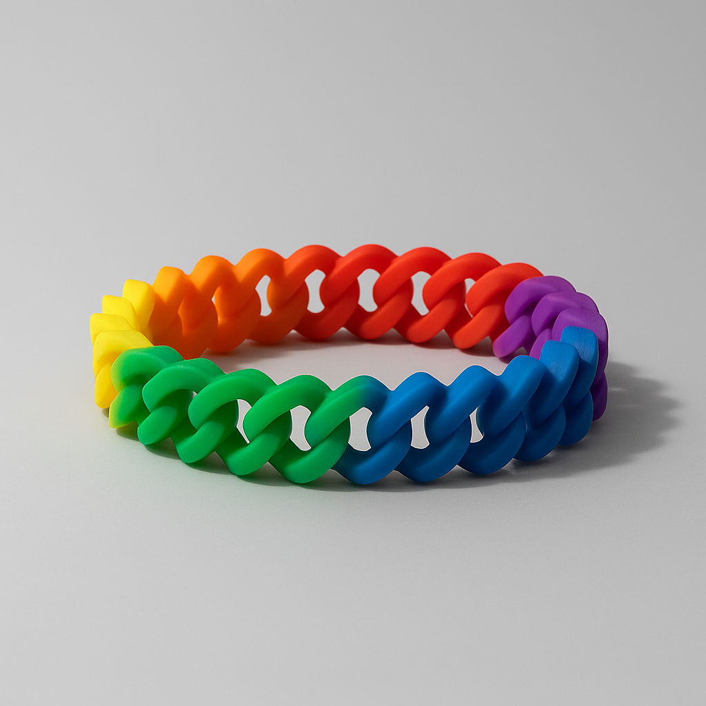 Silicon Pride Stance Bracelet