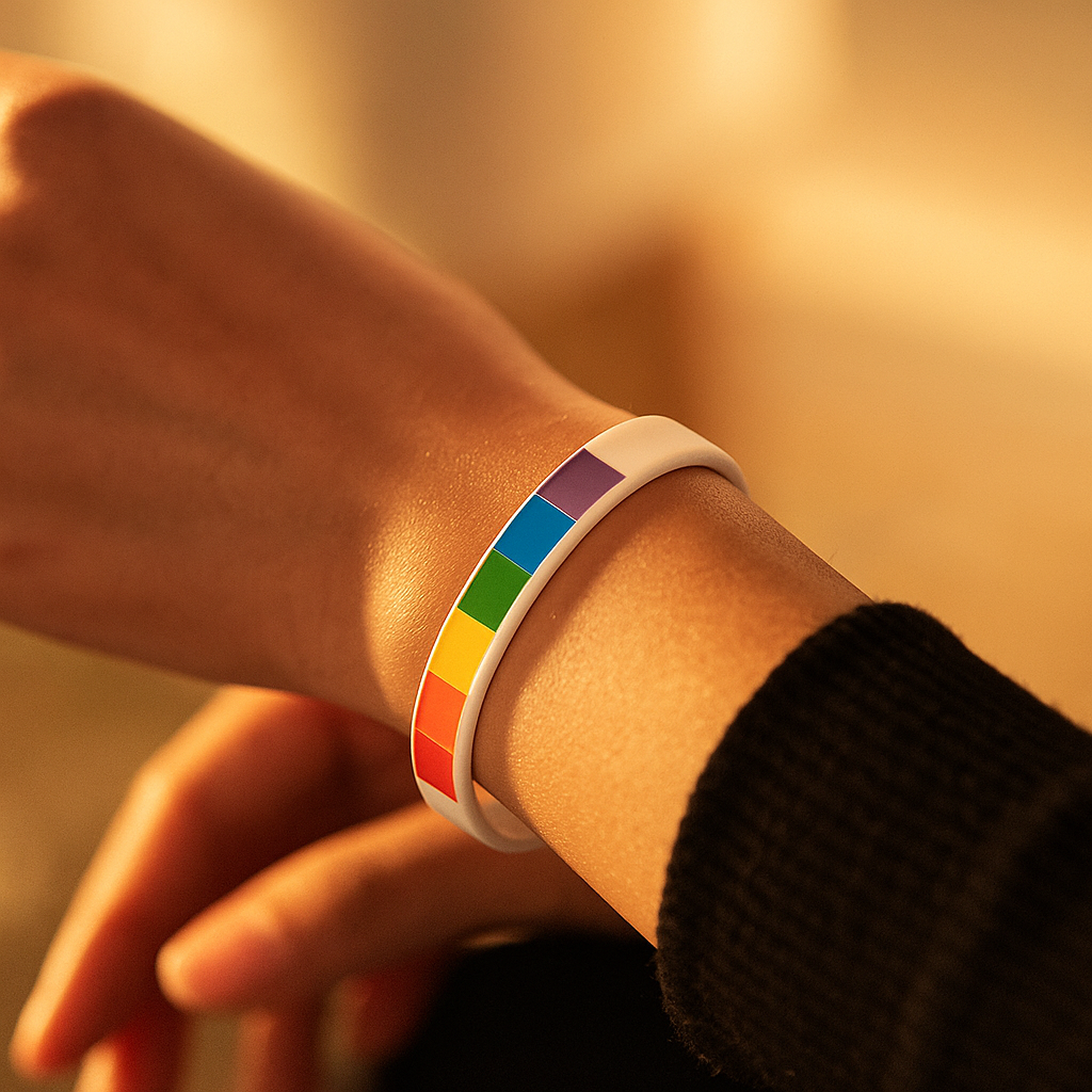Silicon Pride Stance Bracelet