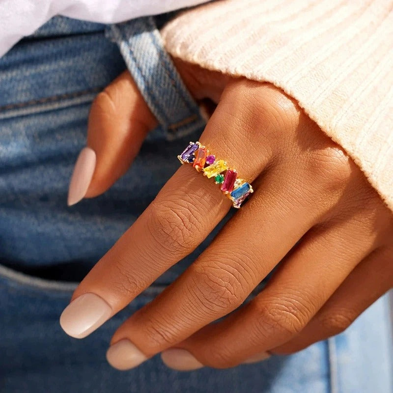 Vibrant Edge Ring