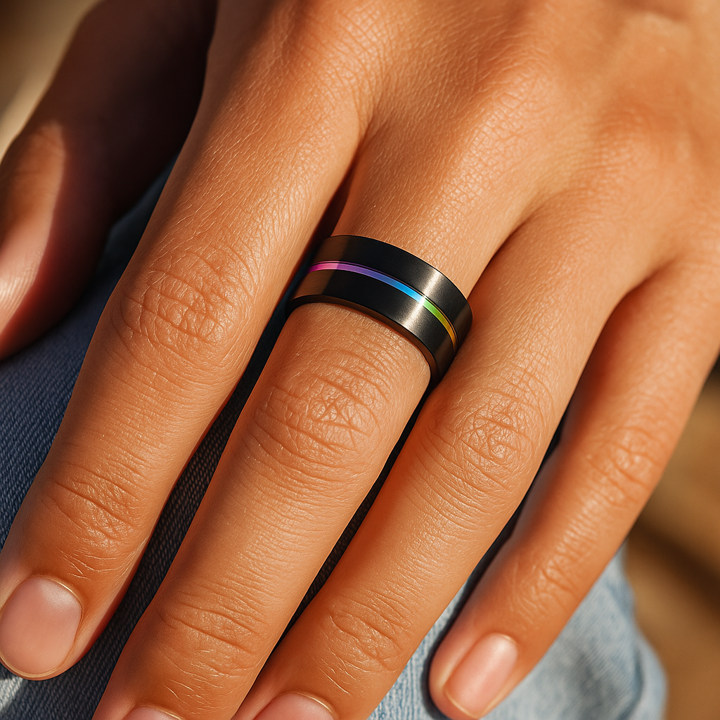 Courage Tungsten Ring