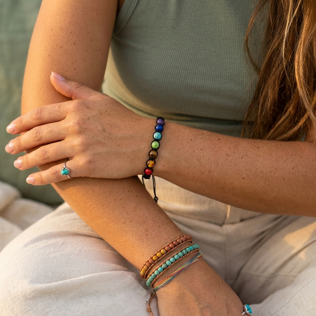 Chakra Bead Bracelet