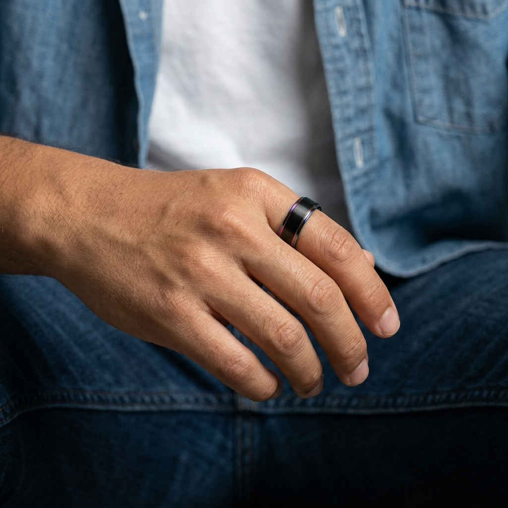 Solidarity Titanium Ring