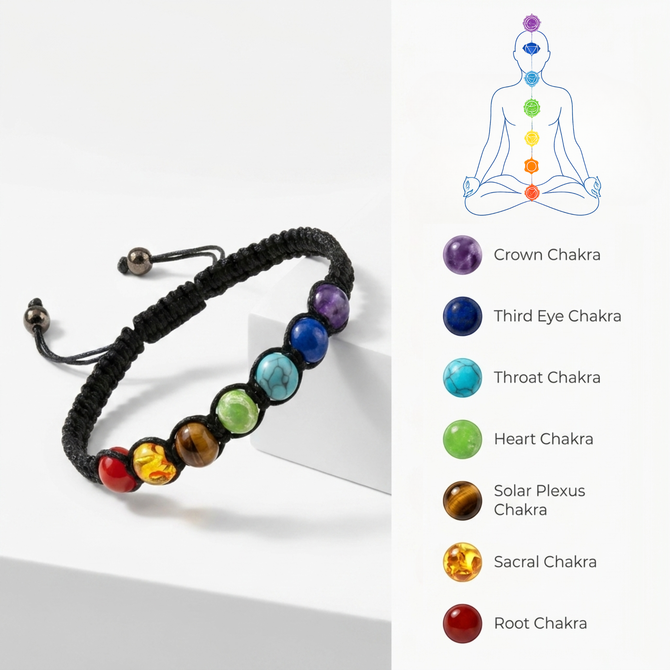 Chakra Bead Bracelet