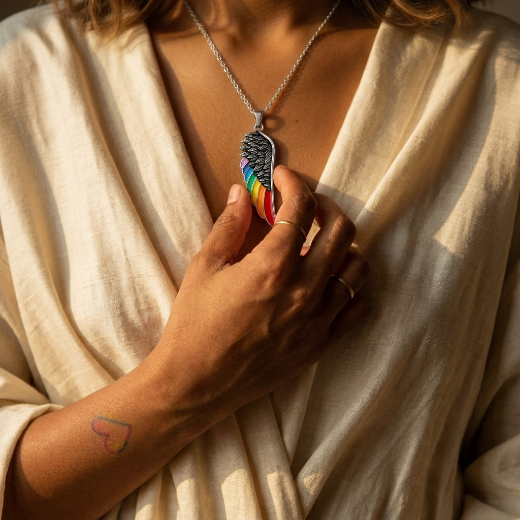 Pride Wing Necklace