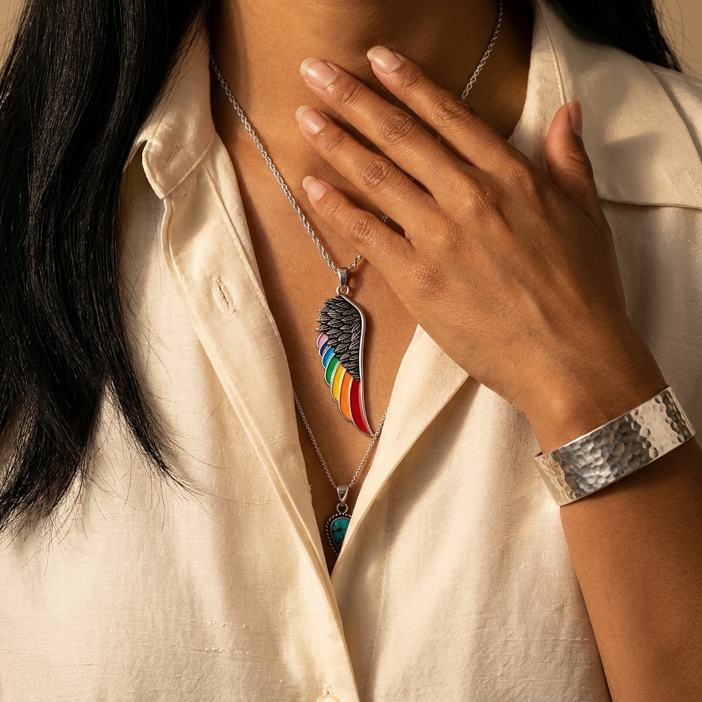 Pride Wing Necklace