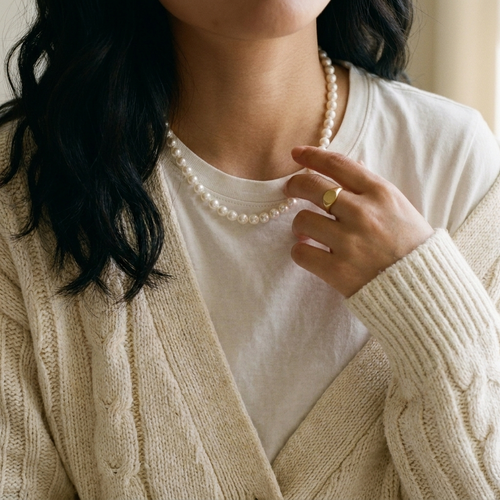 Classic Pearl Necklace
