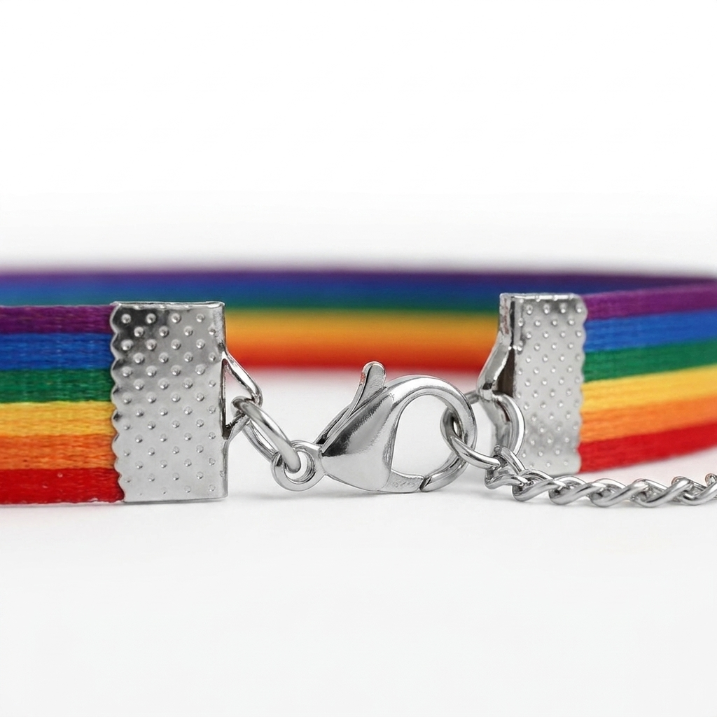 Rainbow Pride Choker