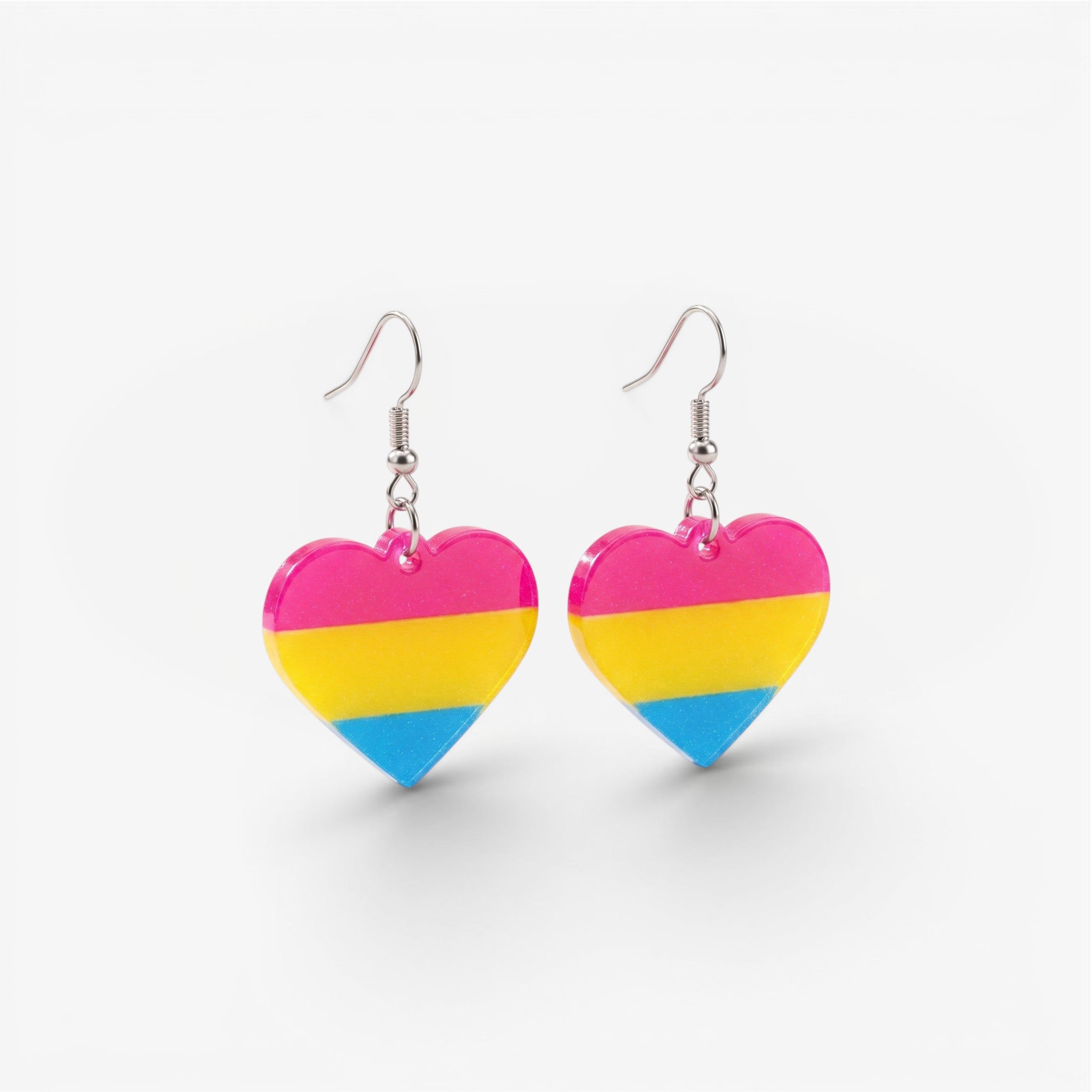 Pansexual Flag Earrings