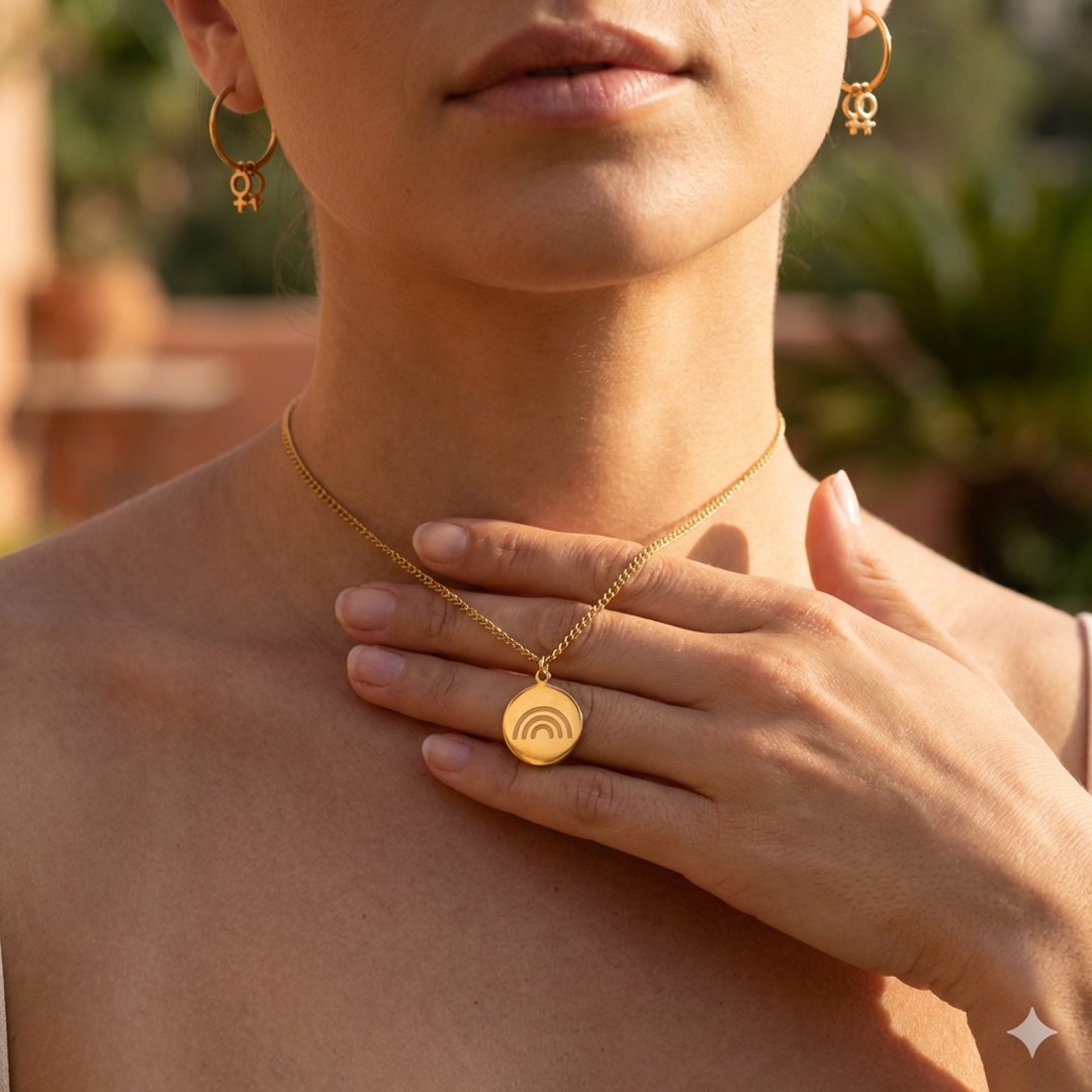 Rainbow Aura Necklace