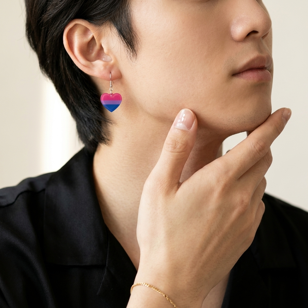 Bi Flag Earrings