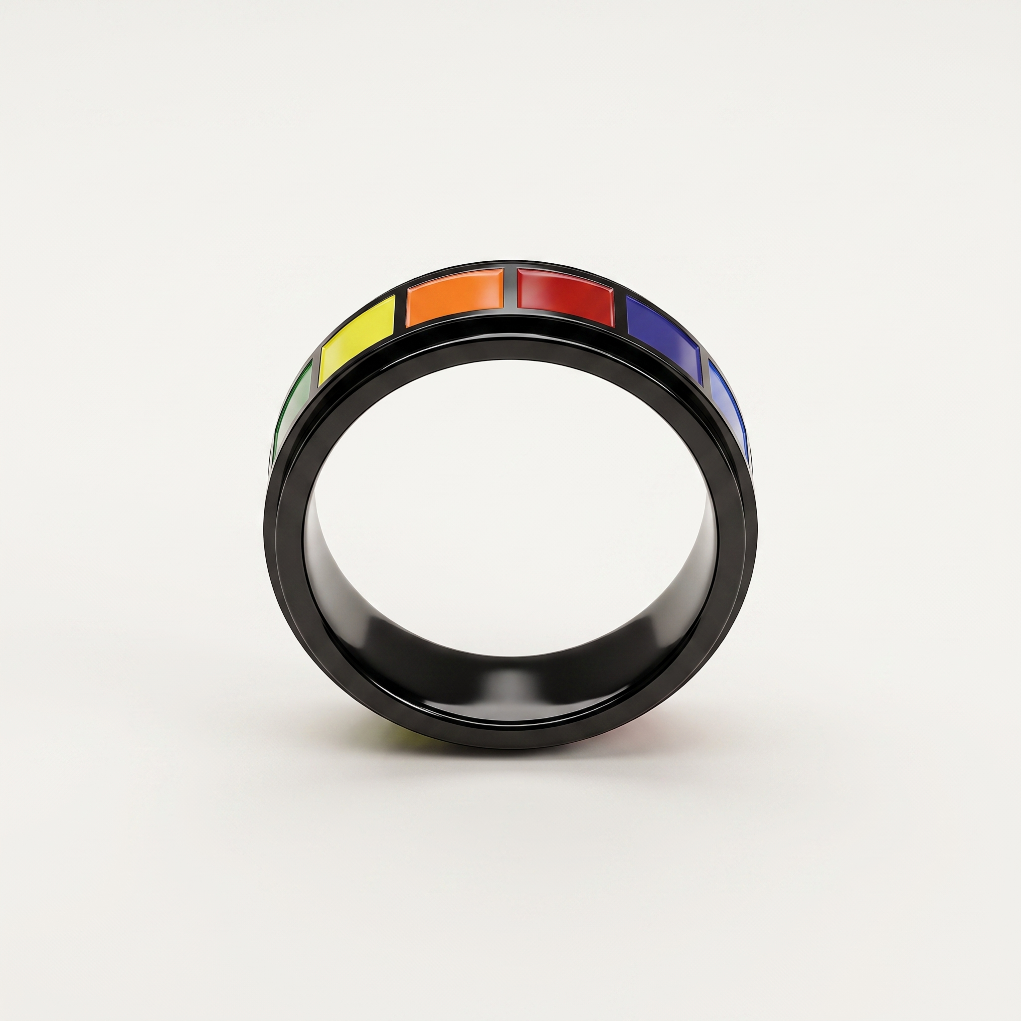 Black Rainbow Ring