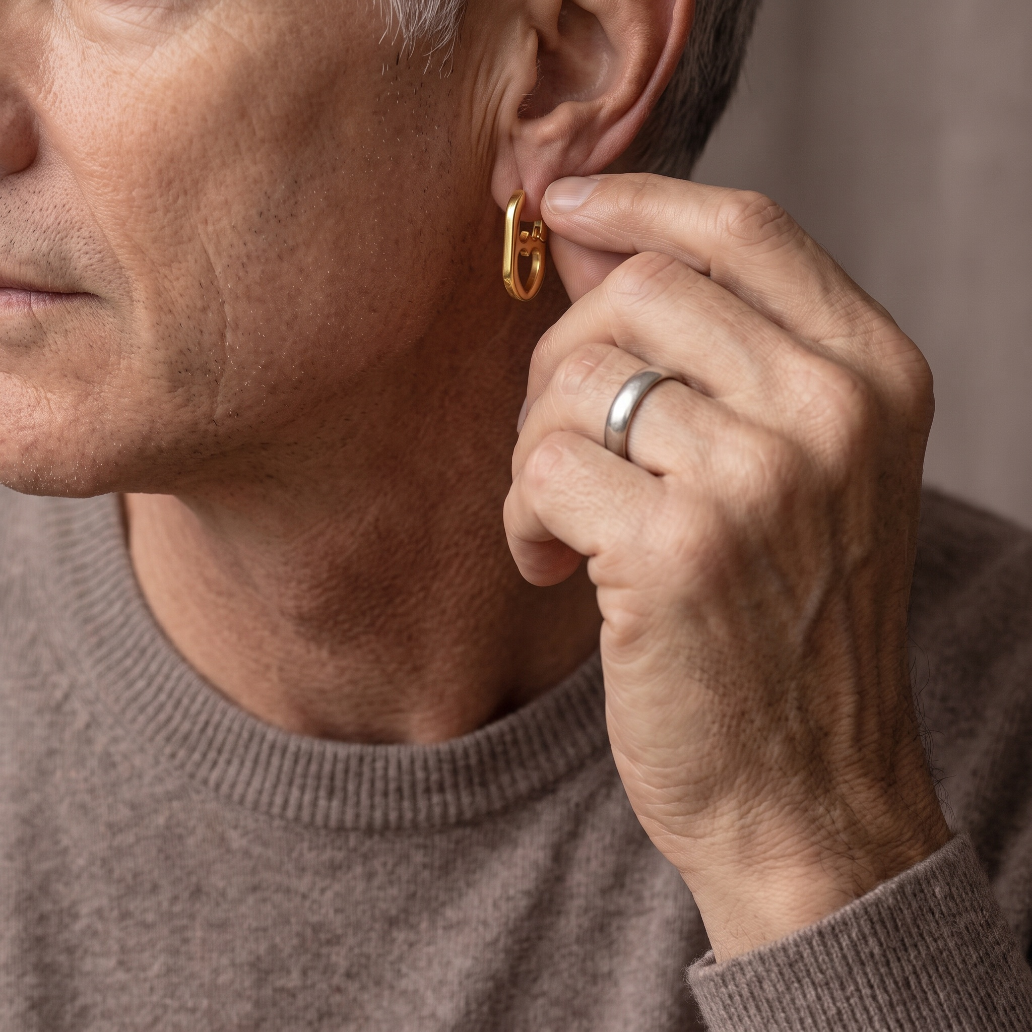 Bonded Hearts Hoops