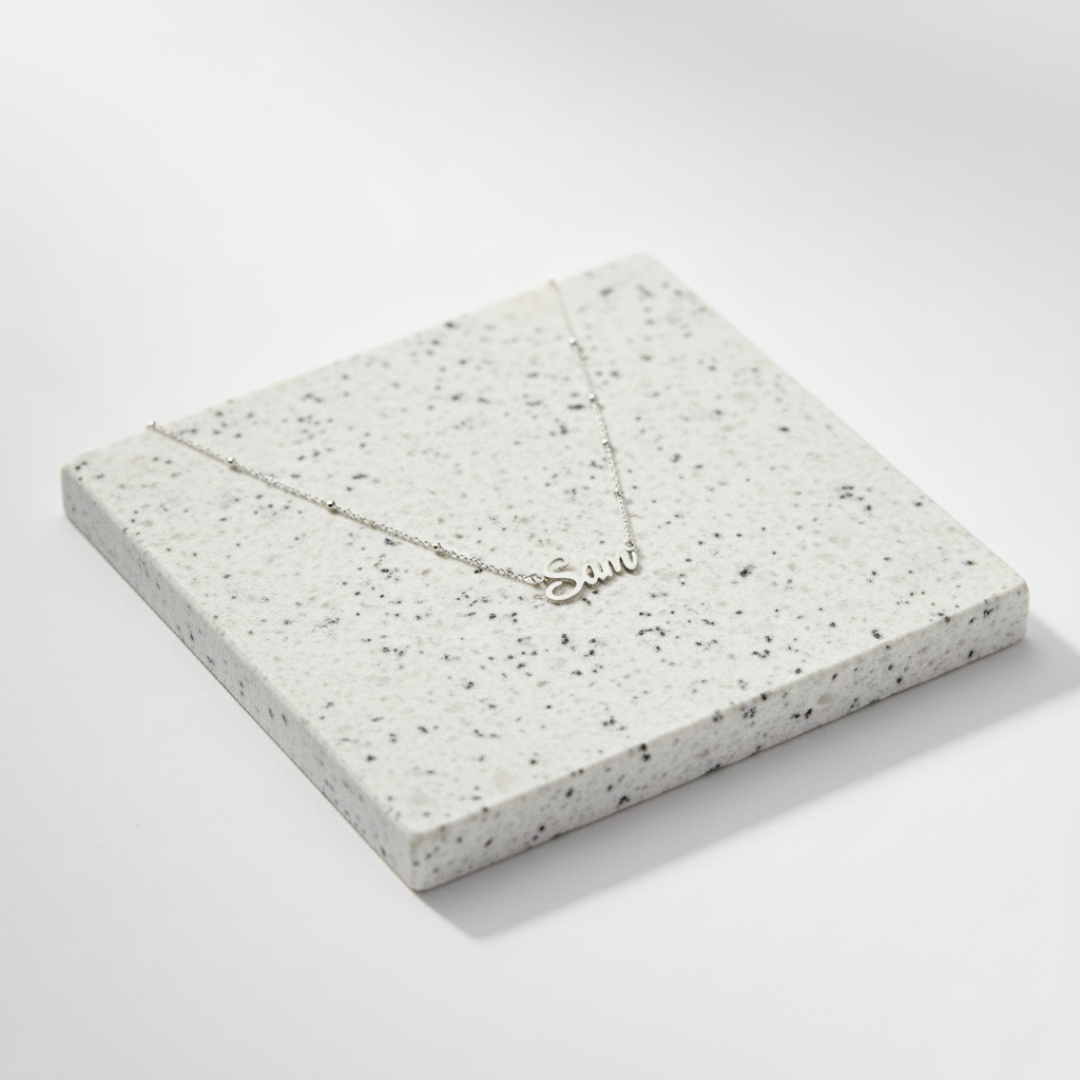 Coda Di Topo Chain Personalised Necklace