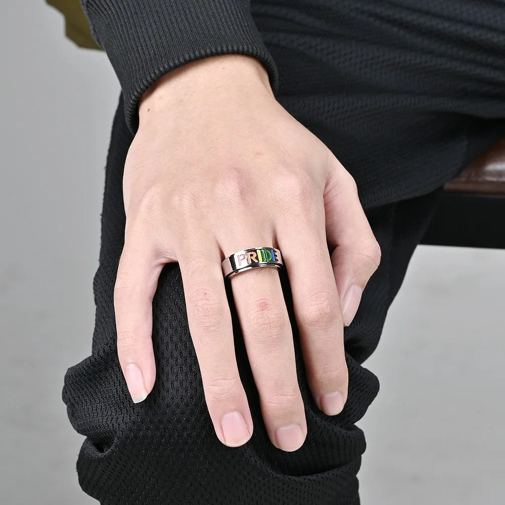Spinning Pride Ring