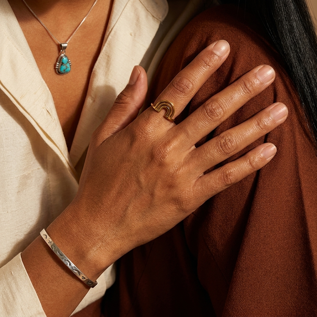 Golden Horizon Ring