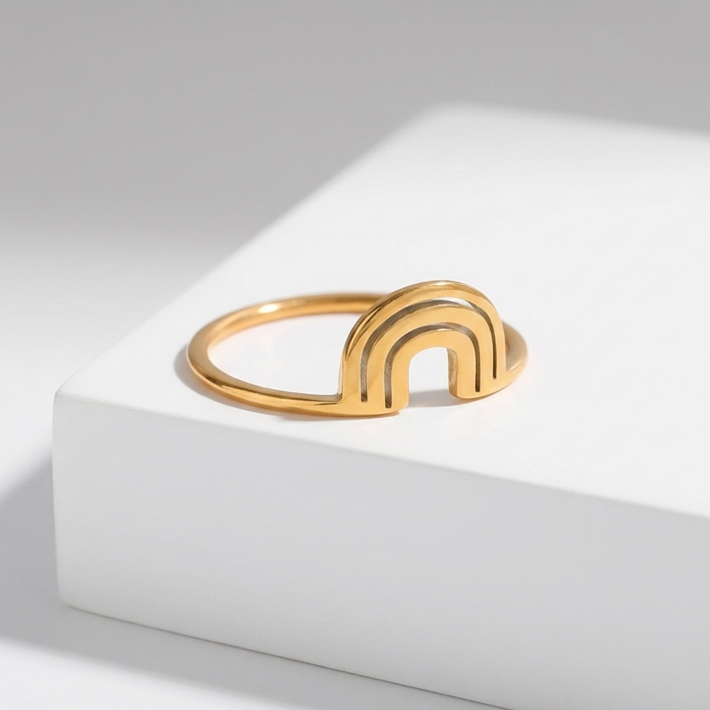 Golden Horizon Ring