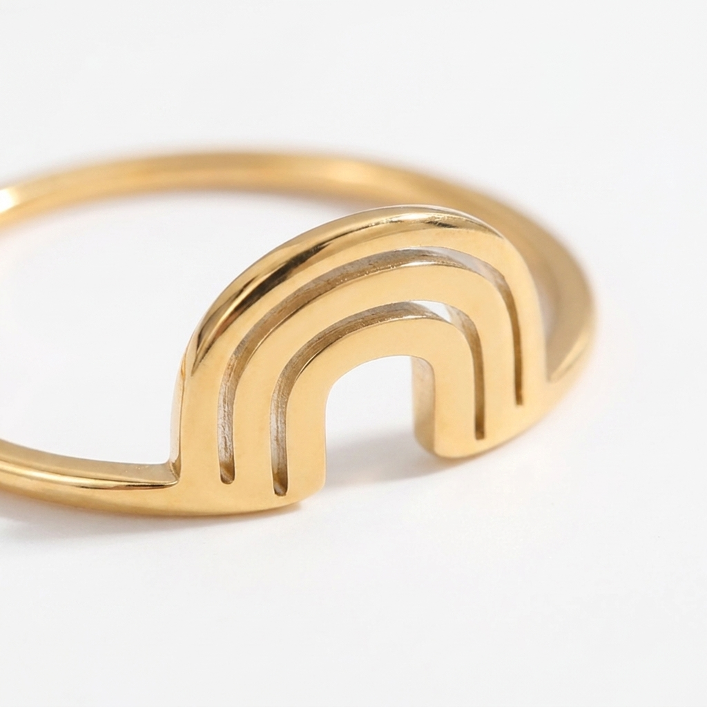 Golden Horizon Ring