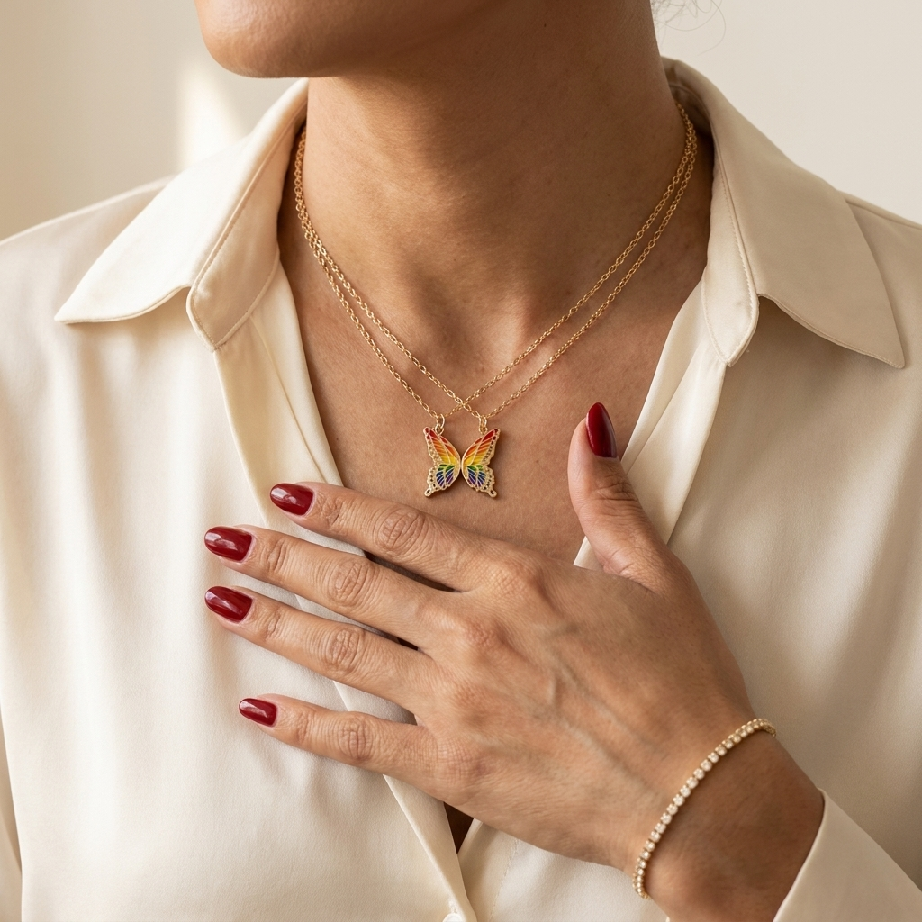 Butterfly Pride Necklace