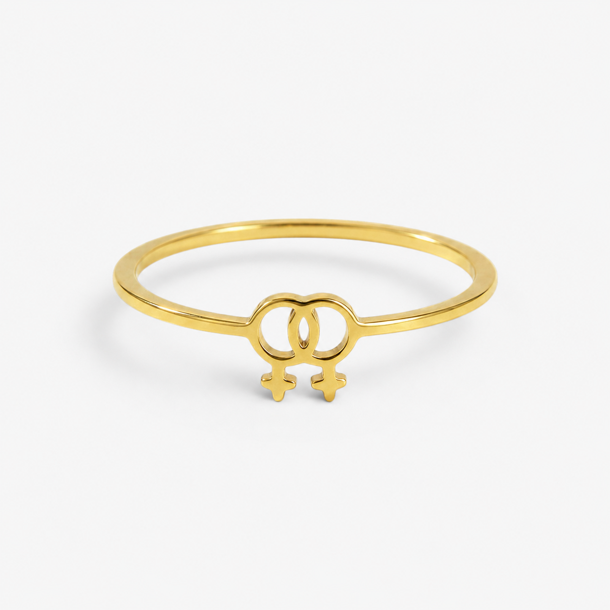 Linked Love Ring