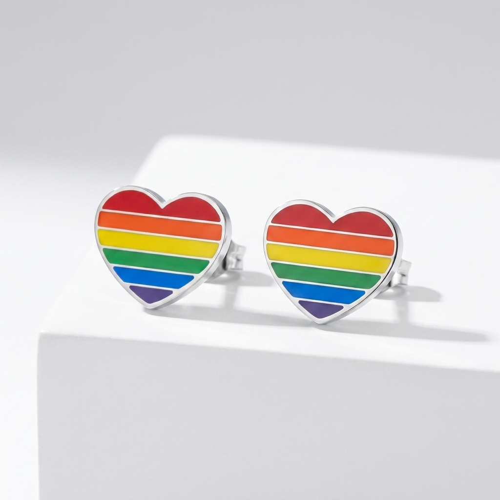LoveLoud Heart Studs