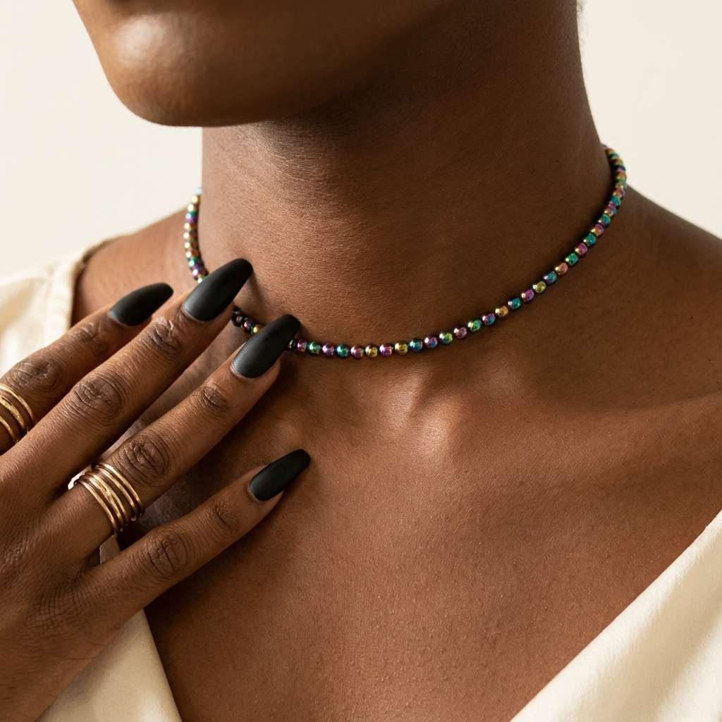 Pride Bead Choker