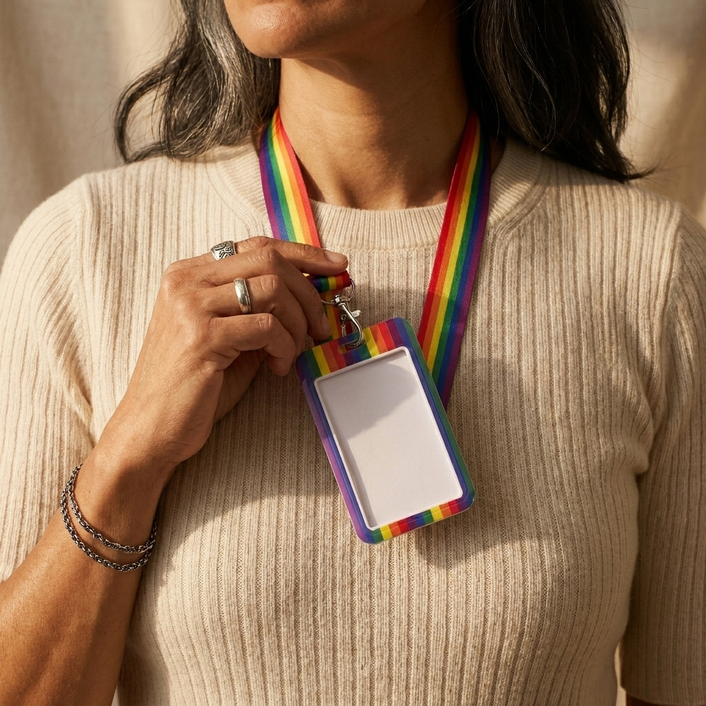 Pride Necklace ID Holder