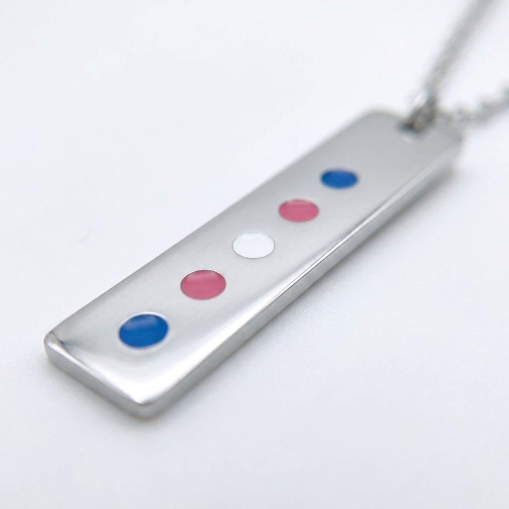 Transgender Bar Necklace