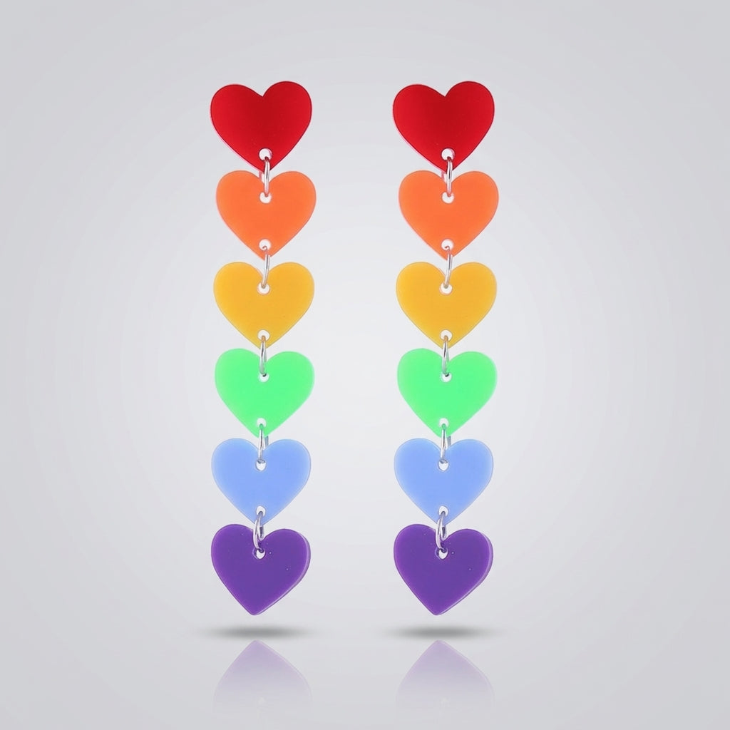 Rainbow Fall Earrings