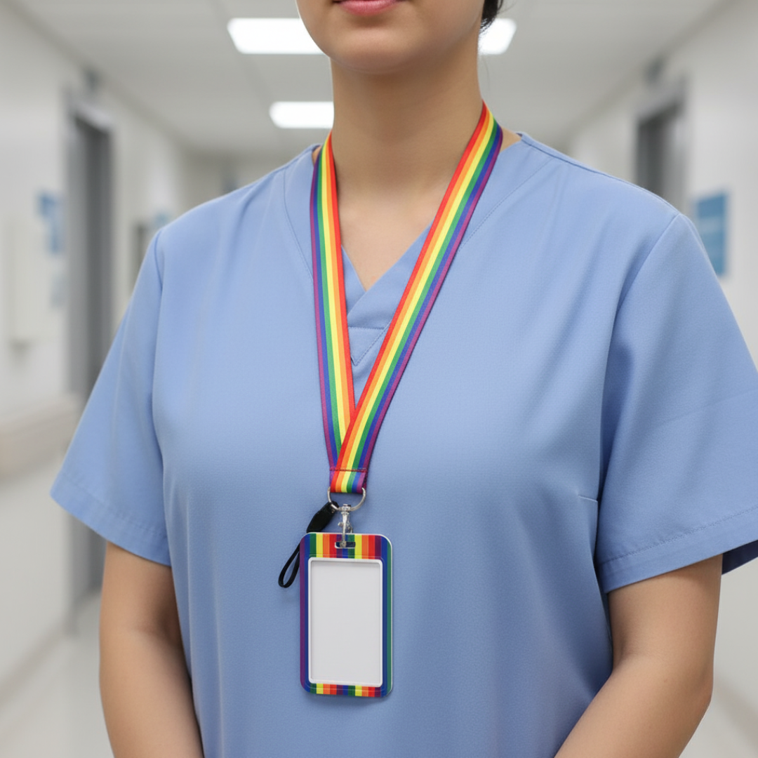 Pride Necklace ID Holder