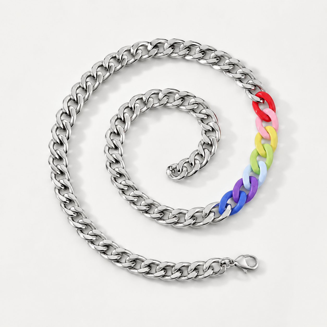 Pride Cuban Necklace
