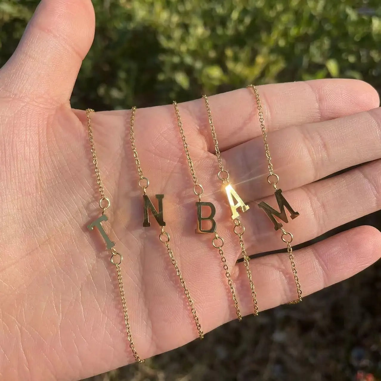 Initial Bracelet