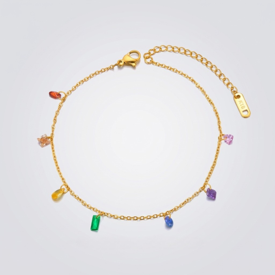 Rainbow Drip Bracelet