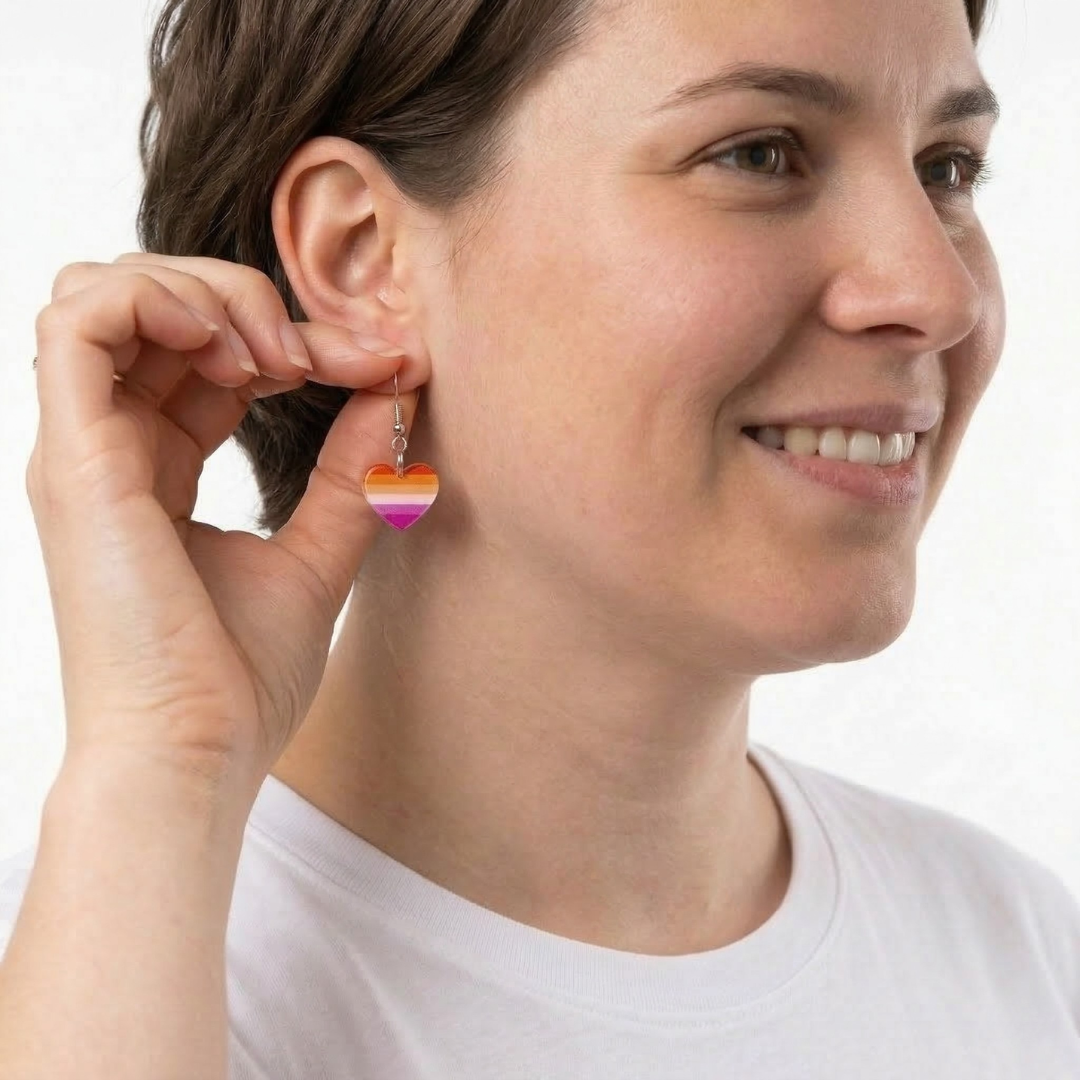 Her Flag Earrings