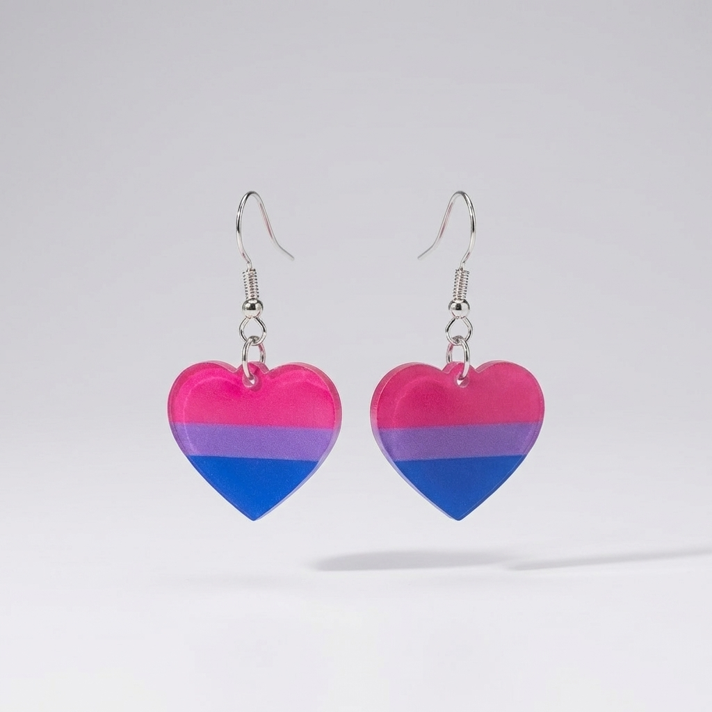Bi Flag Earrings
