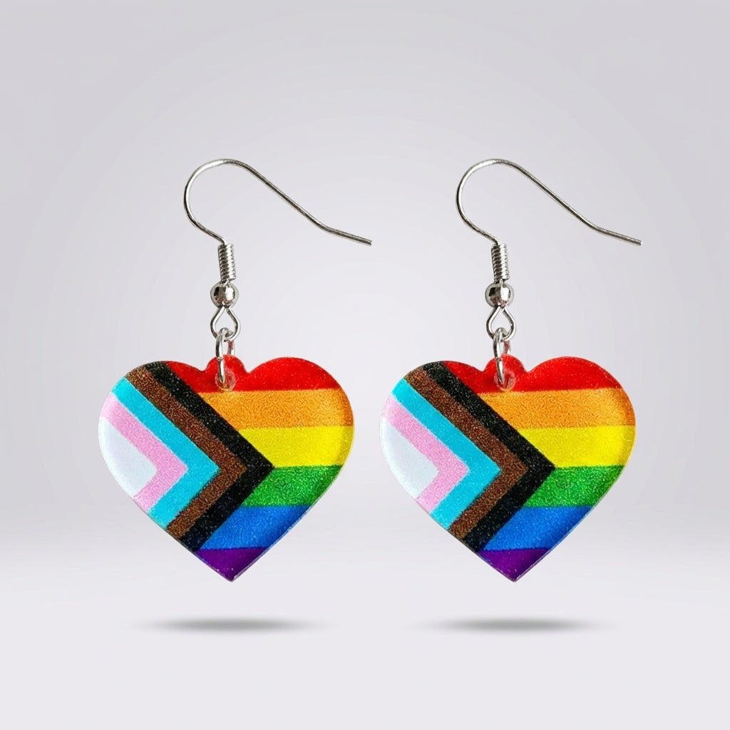 Progress Flag Earrings