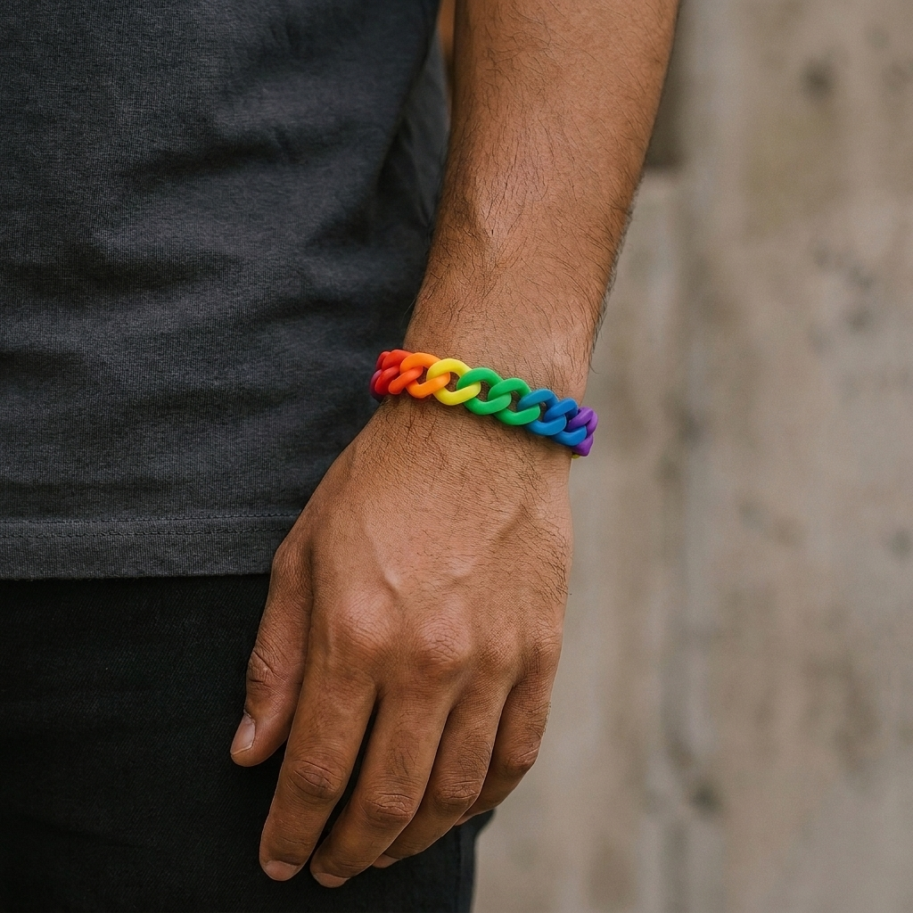Silicon Pride Stance Bracelet