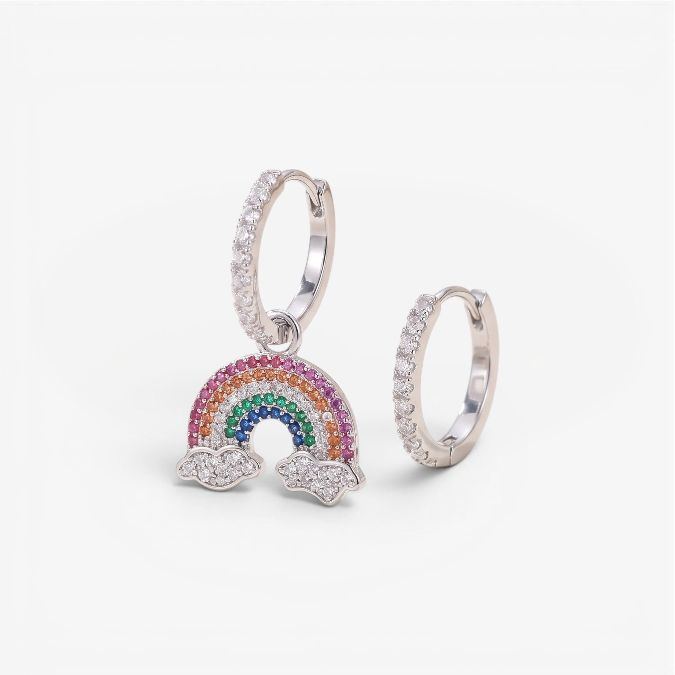 Sparkling Rainbow Earrings