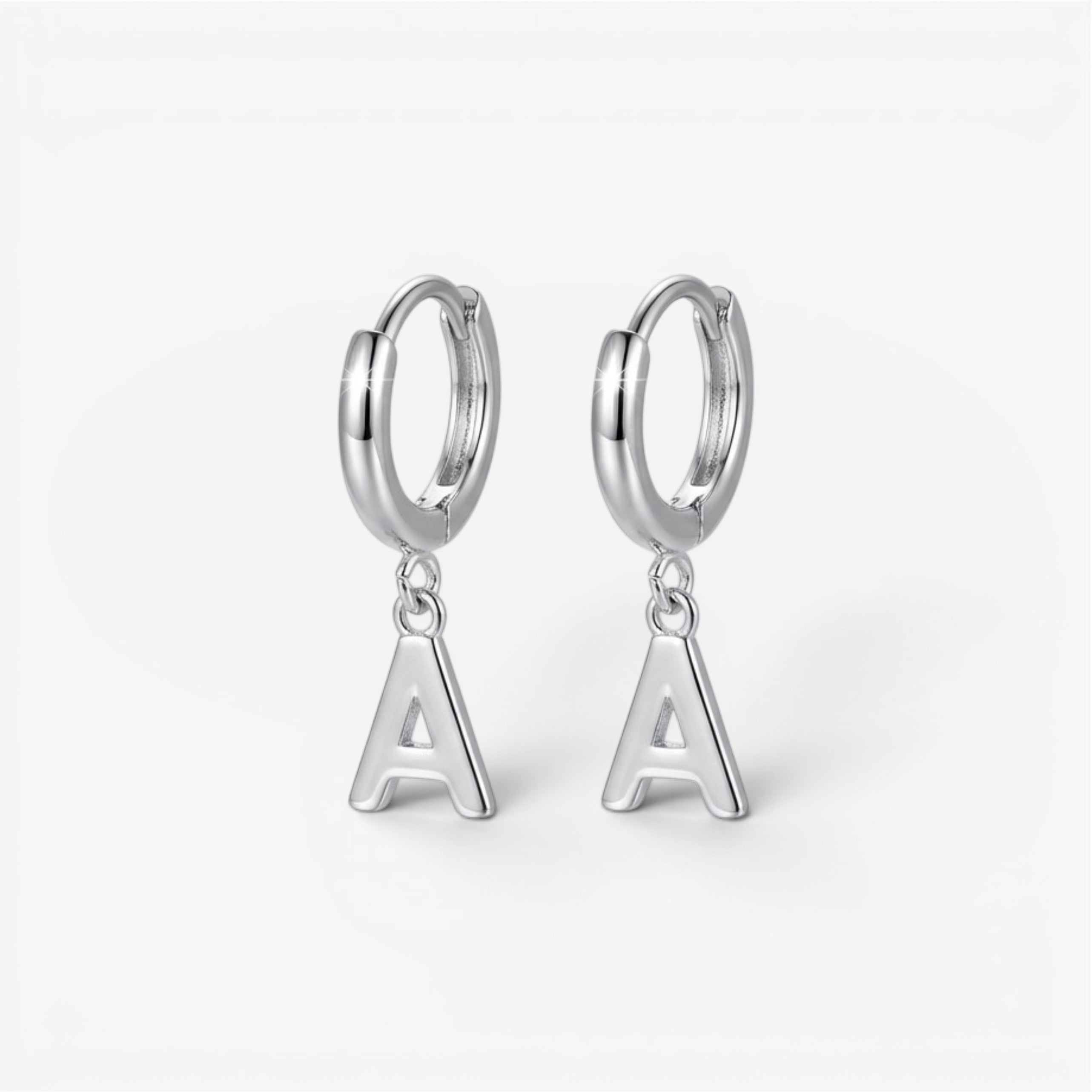 Initial Earrings