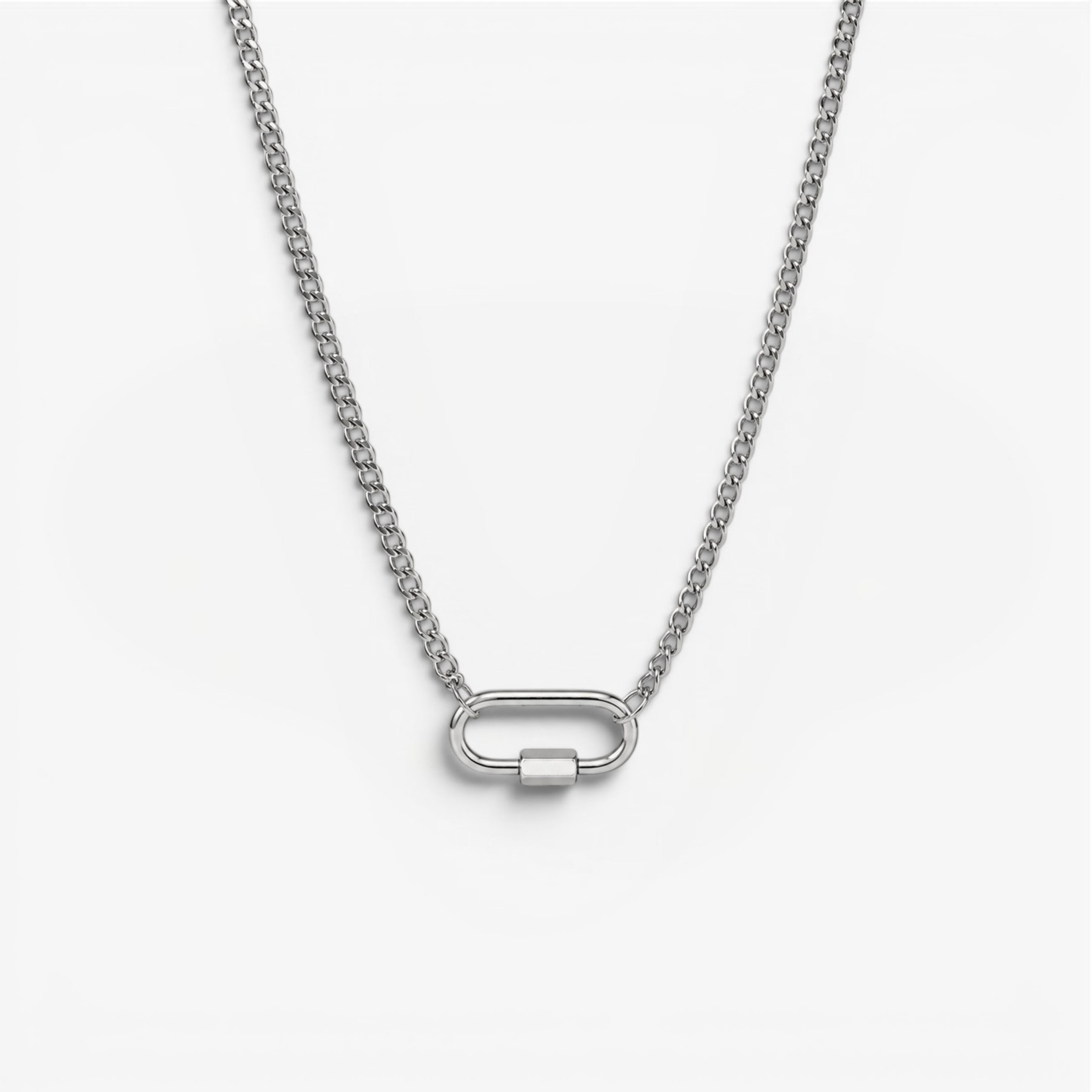 Carabiner Love Necklace