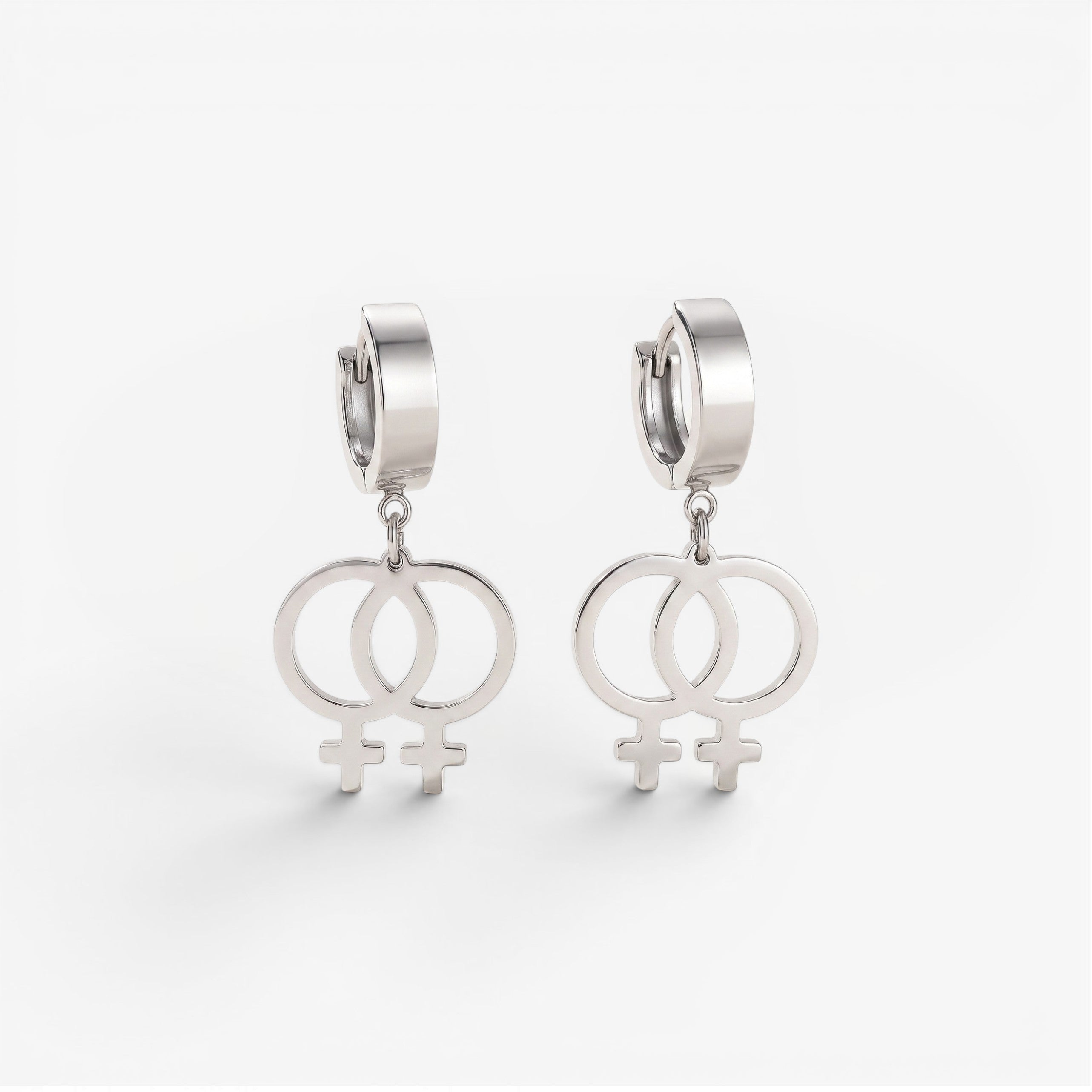 Lesbian Love Earrings