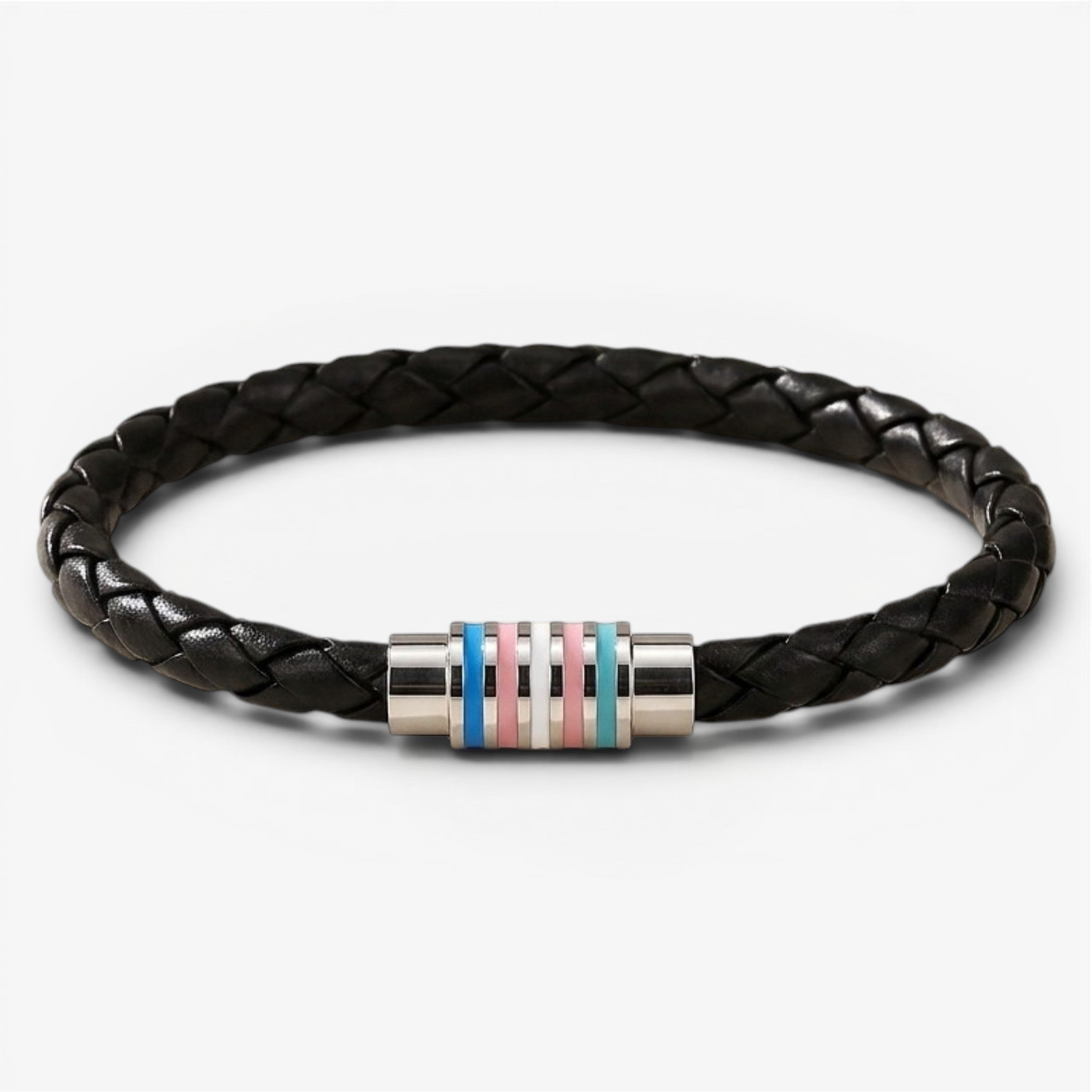 Transgender Leather Bracelet