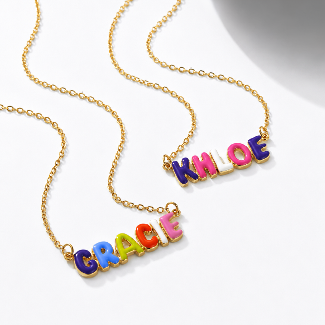 Linked Letters Necklace