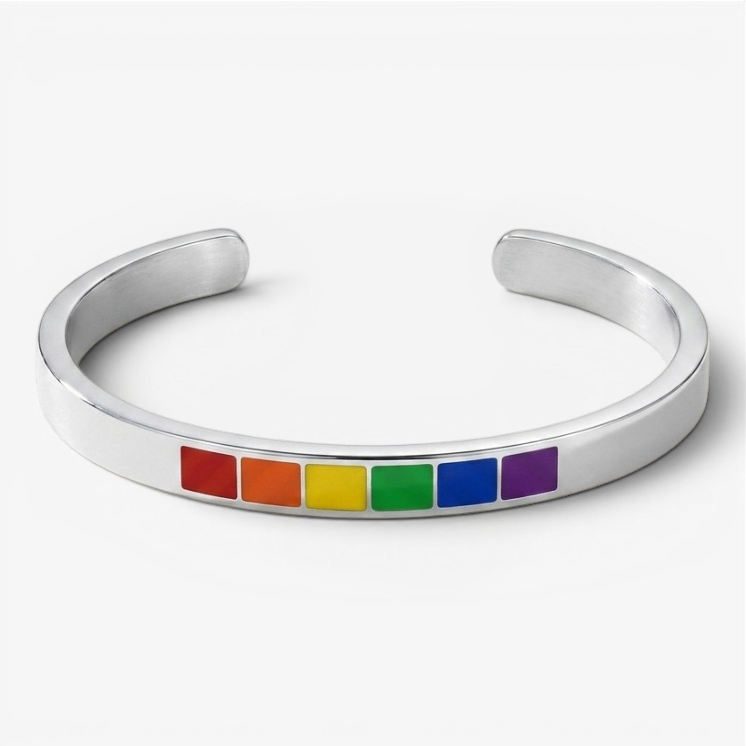 Rainbow Cuff Bracelet