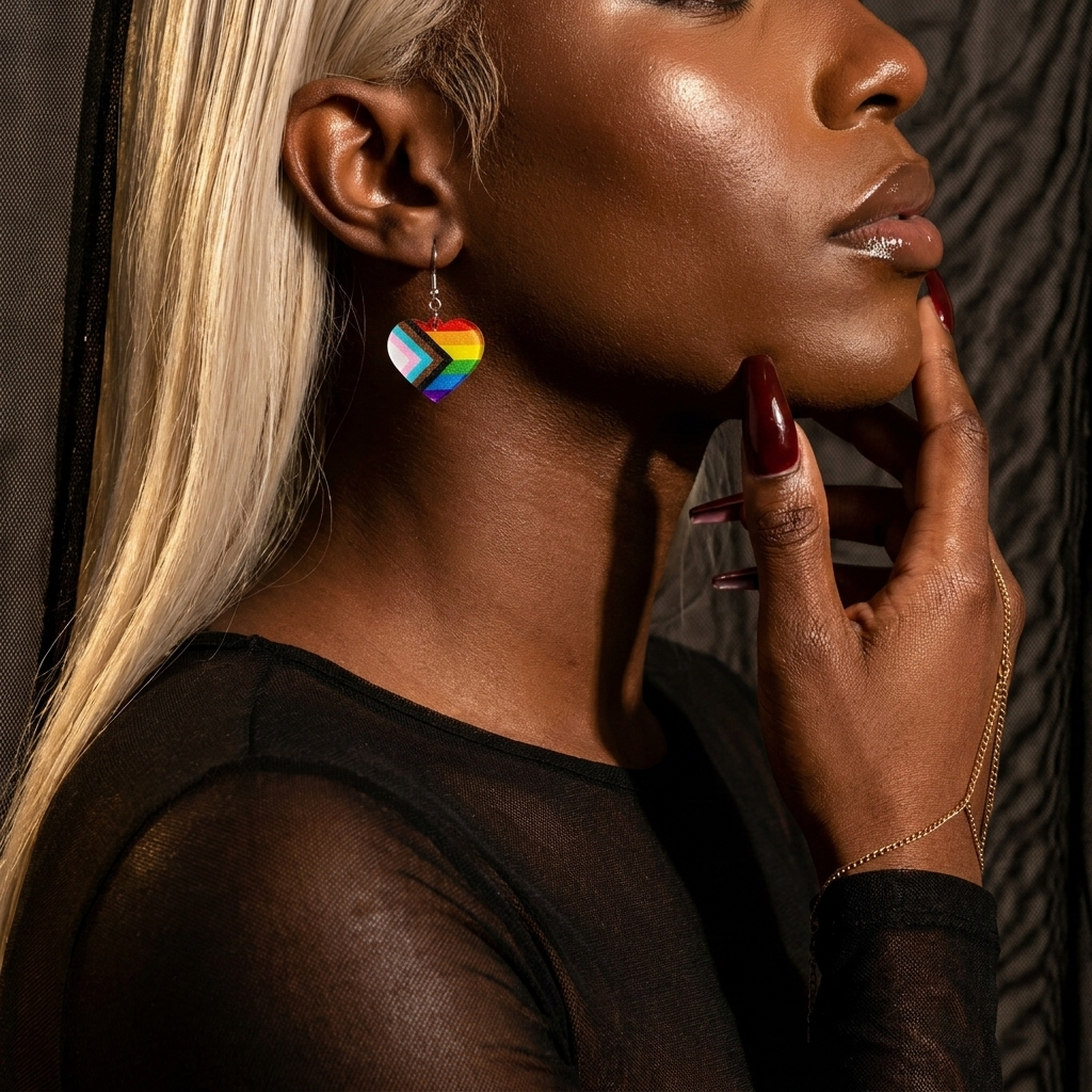 Progress Flag Earrings