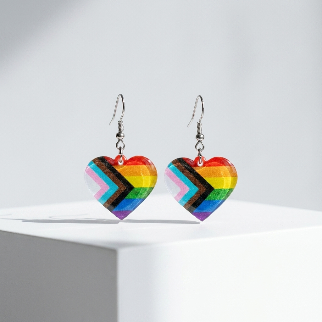 Progress Flag Earrings
