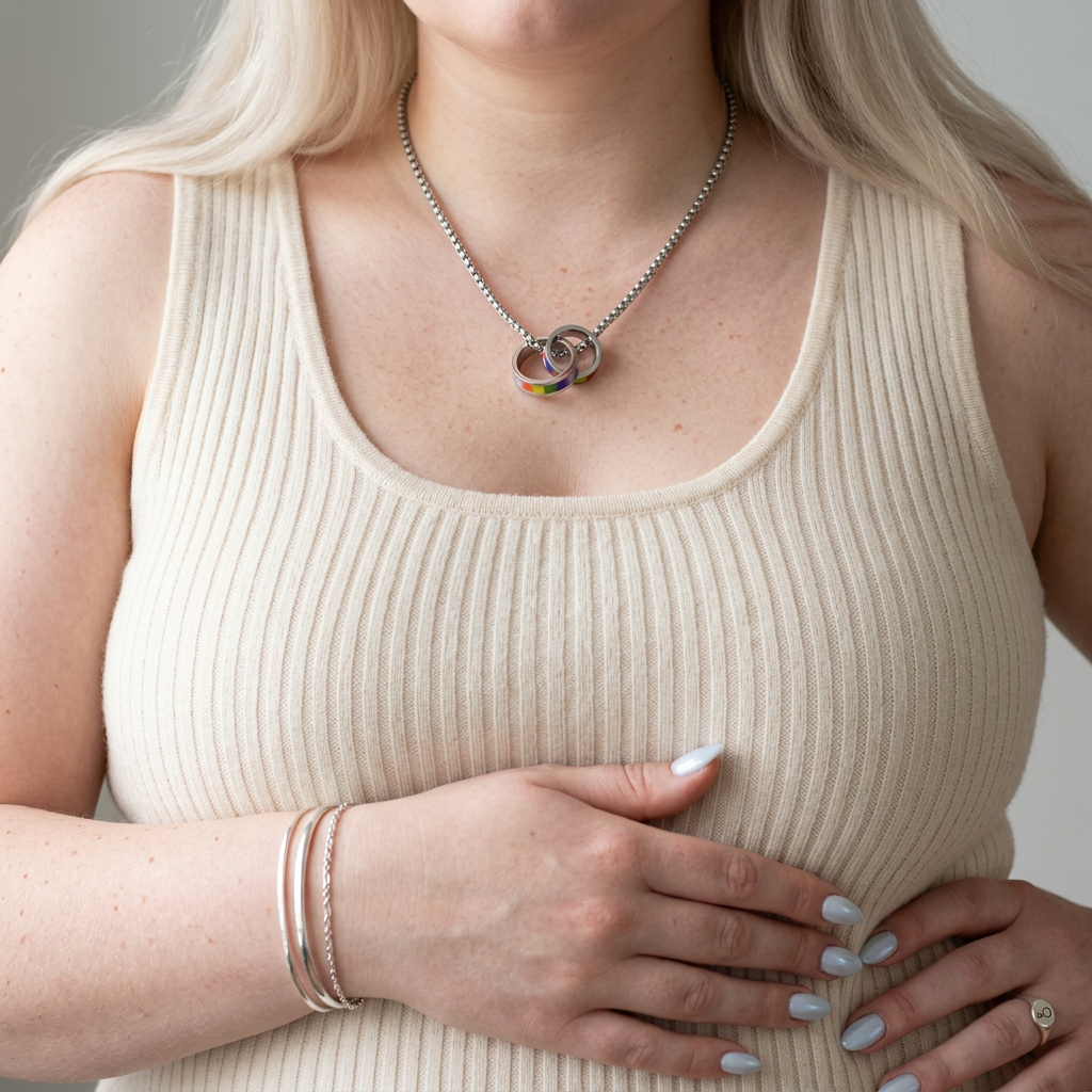Radiate Ring Necklace