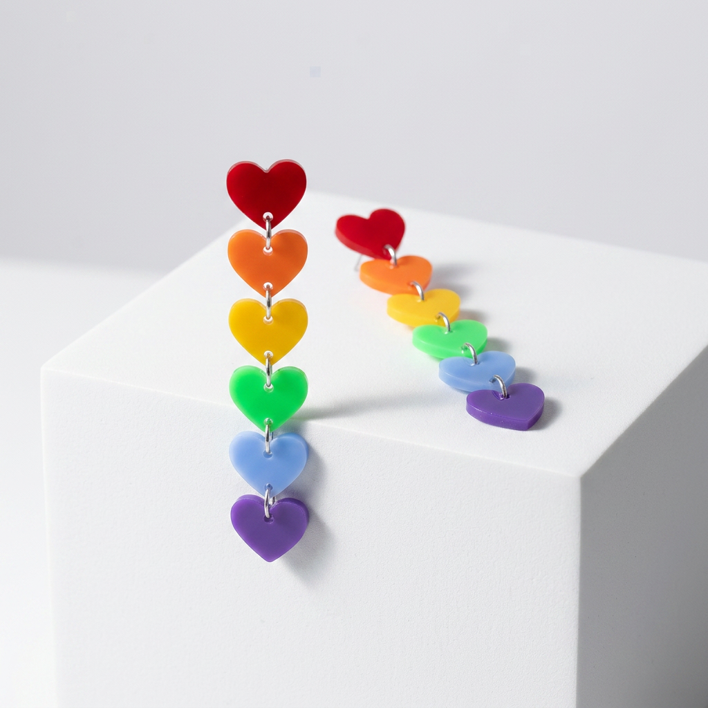 Rainbow Fall Earrings